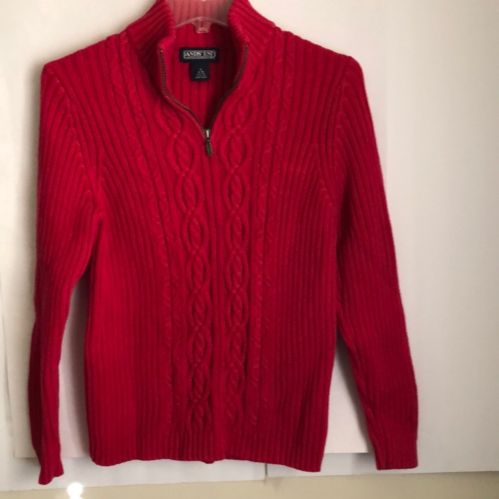 Lands’ End Sweater.